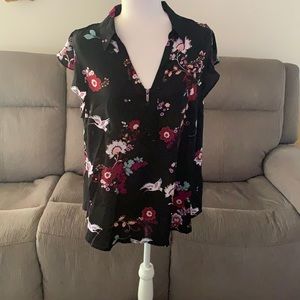 Ladies short sleeve dress shirt